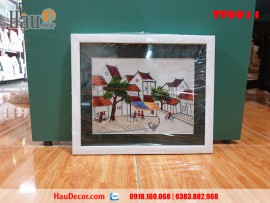 Tranh thêu tay Phố Cổ TT0011
