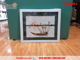 Tranh thêu tay Cất Vó TT0001