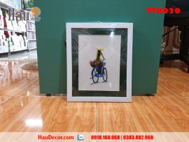 Tranh thêu tay Thiếu Nữ Việt Nam TT0020