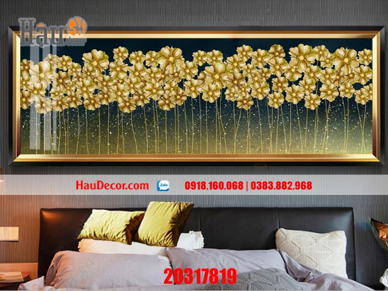 Tranh treo tường hiện đại 3D Vạn Đóa Khai Xuân 20317819