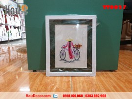 Tranh thêu tay Thiếu Nữ Việt Nam TT0027