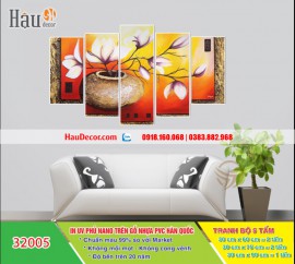 Tranh ghép bộ Cành Lộc 32005