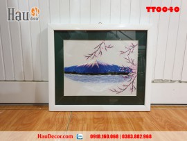 Tranh thêu tay Việt Nam Núi Phú Sĩ TT0040
