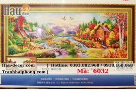 Kit tranh thêu chữ thập 5D Tổ Ấm Hạnh Phúc 6031