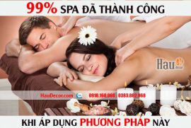 99% Spa đã thành công khi sử dụng phương pháp này