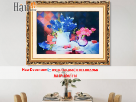 Kit tranh thêu ruy băng Tình Yêu và Cuộc Sống AD01-110