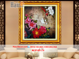 Kit tranh thêu ruy băng Bản Nhạc Hoa Nghệ Thuật BZG-176