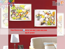 kit tranh thêu ruy băng Cá Phú Quý C01091