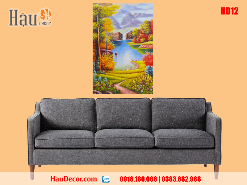 Tranh treo tường hiện đại Mùa Thu Vàng HD12