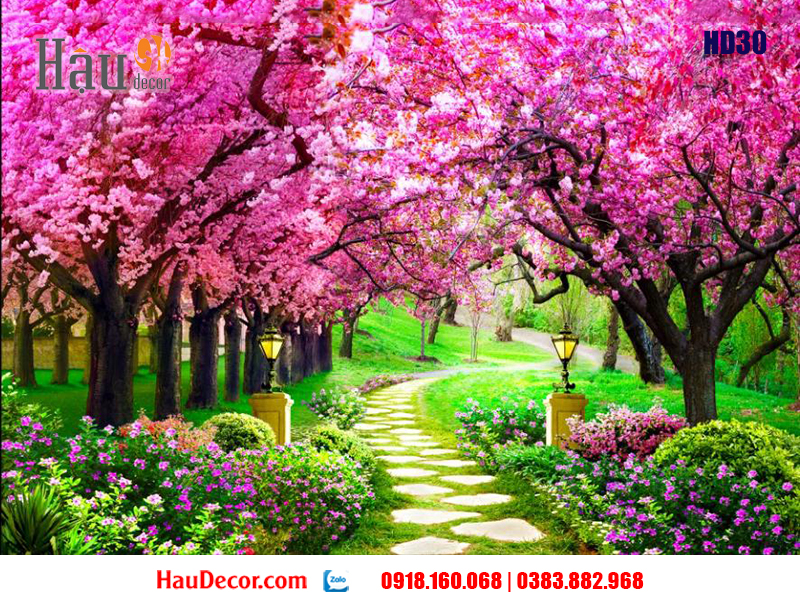 Tranh treo tường hiện đại Con Đường Hạnh Phúc HD30