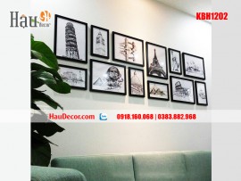 Khung ảnh bộ 12 bức KBH1202