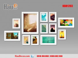 Khung ảnh bộ 12 bức KBH1203
