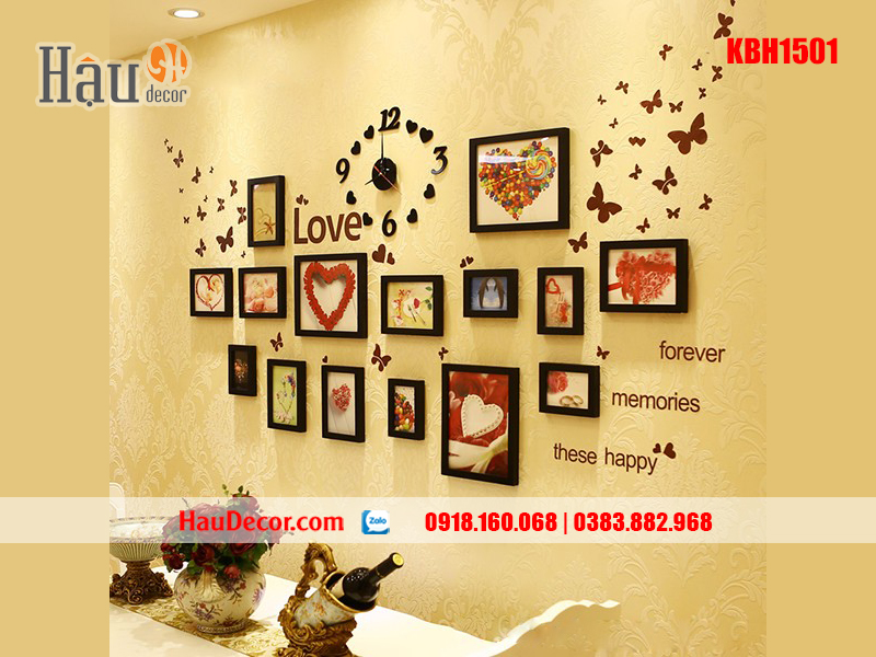 Khung ảnh bộ 15 bức KBH1501
