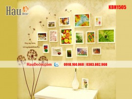 Khung ảnh bộ 15 bức KBH1505