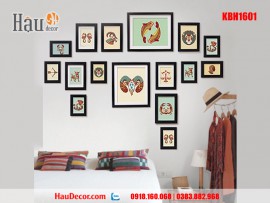 Khung ảnh bộ 16 bức KBH1601
