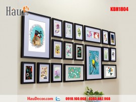 Khung ảnh bộ 18 bức KBH1804