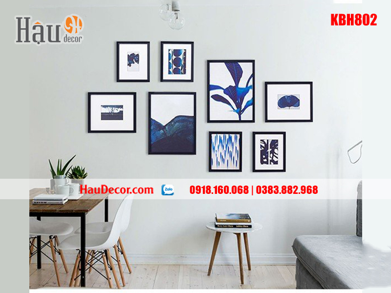 Khung ảnh bộ 8 bức KBH802