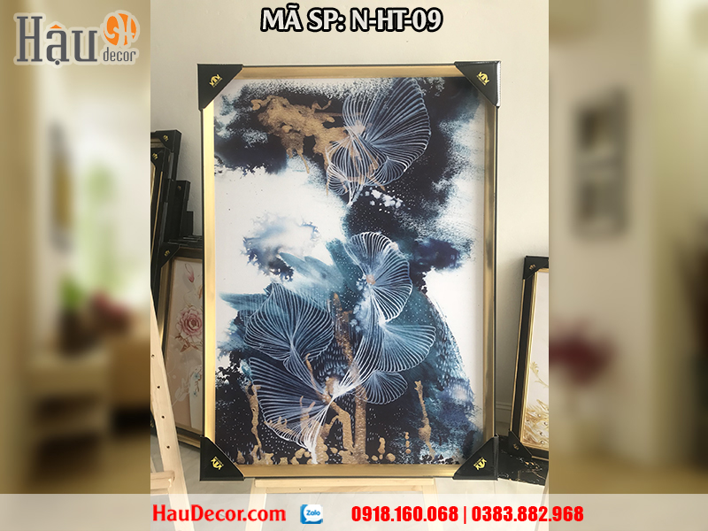 Tranh treo tường hiện đại 3D Rừng Nhiệt Đới N-HT-09