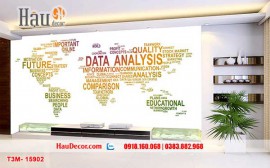 BST mẫu tranh dán tường cho văn phòng thêm chuyên nghiệp