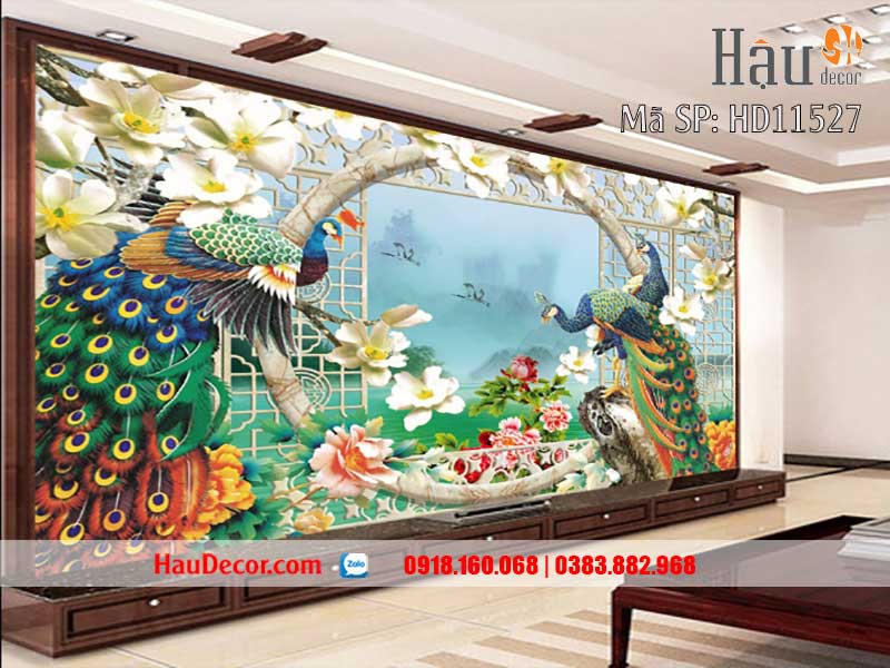 Tranh Dán Tường 3D-5D-8D Công Phú Quý 11527