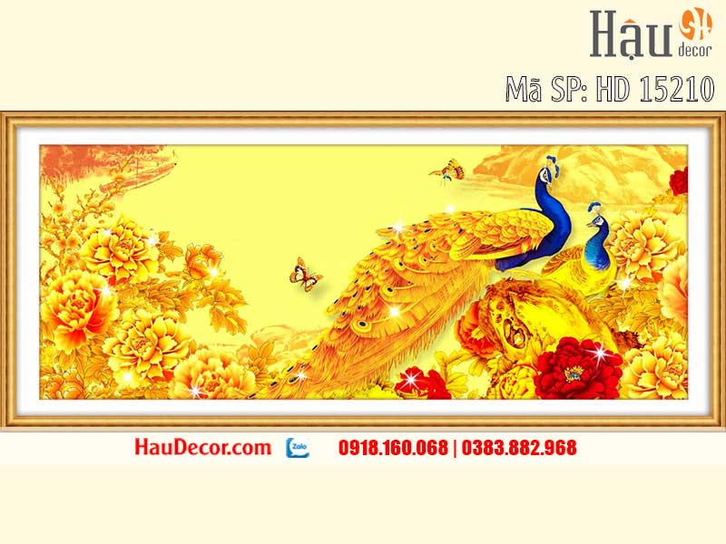 Tranh Dán Tường 3D-5D-8D Công Phú Quý 15210