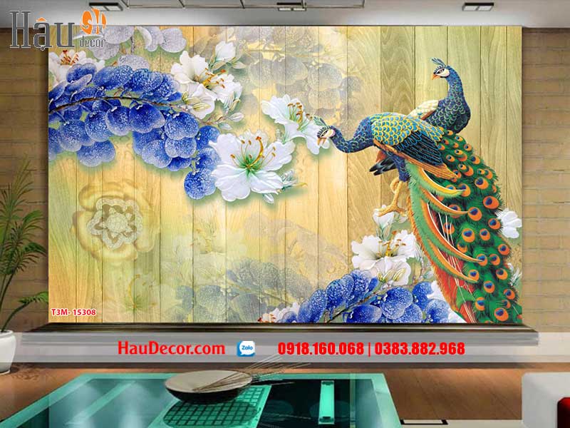 Tranh Dán Tường 3D-5D-8D Công Phú Quý 15308