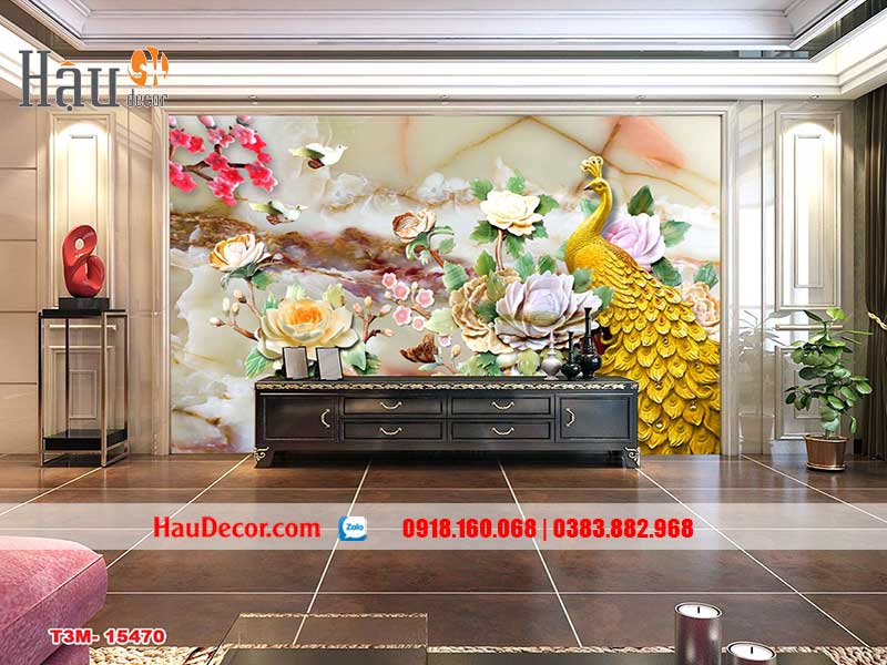 Tranh Dán Tường 3D-5D-8D Công Phú Quý 15470