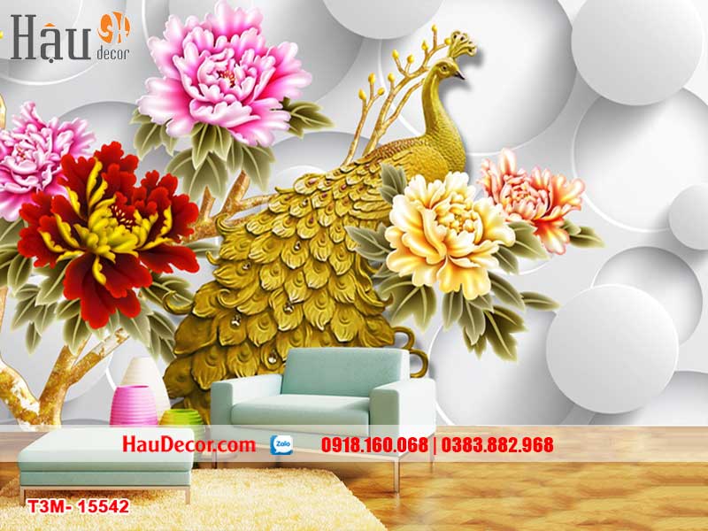 Tranh Dán Tường 3D-5D-8D Công Phú Quý 15542