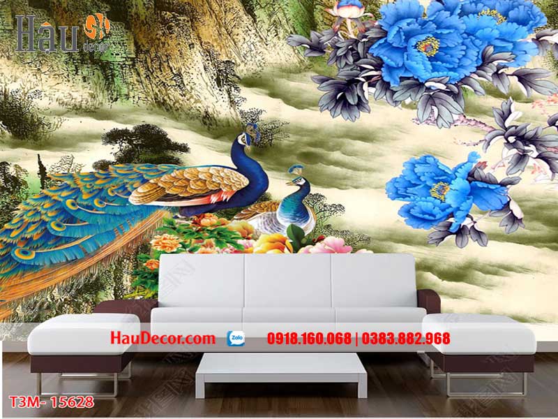 Tranh Dán Tường 3D-5D-8D Công Phú Quý 15628