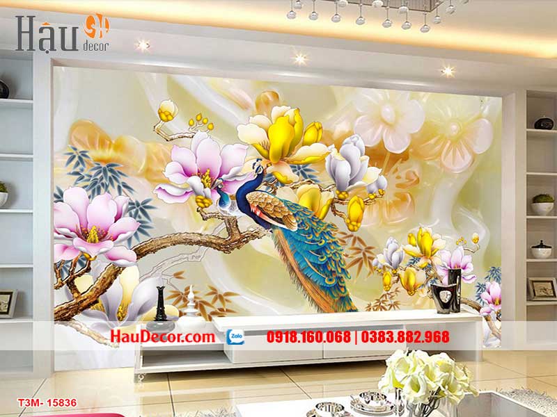 Tranh Dán Tường 3D-5D-8D Công Phú Quý  20850 15836