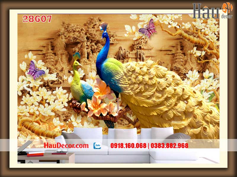 Tranh Dán Tường 3D-5D-8D Công Phú Quý  288607