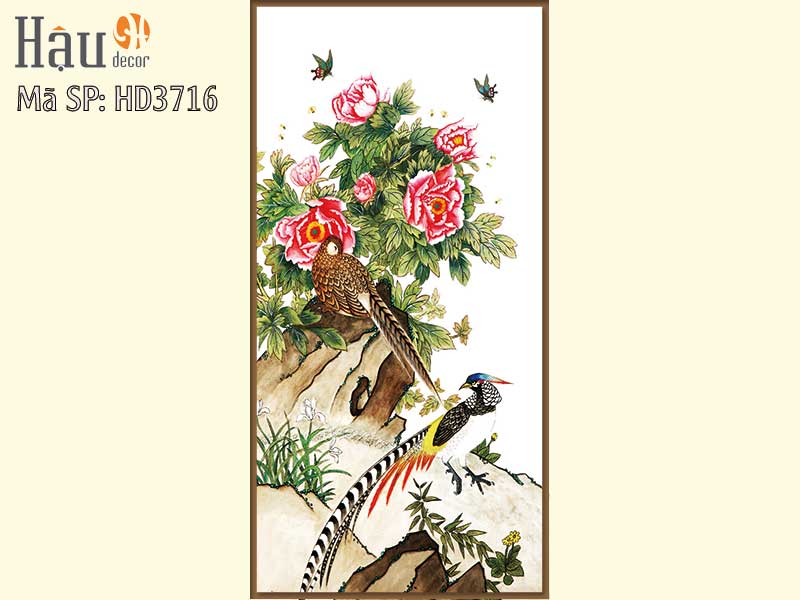 Tranh Dán Tường 3D-5D-8D Công Phú Quý 3716