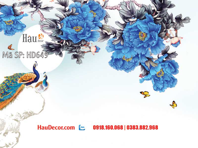 Tranh Dán Tường 3D-5D-8D Công Phú Quý HD649