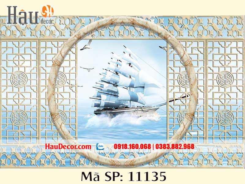Tranh Dán Tường Thuận Buồm Xuôi Gió 11135