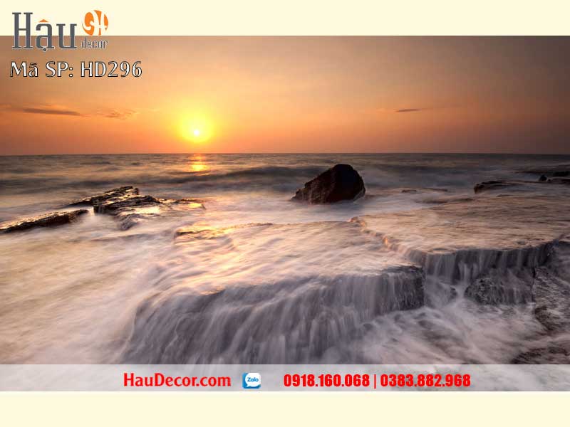 Tranh Dán Tường Phong Cảnh Biển HD296