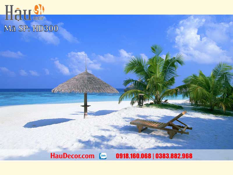 Tranh Dán Tường Phong Cảnh Biển HD300