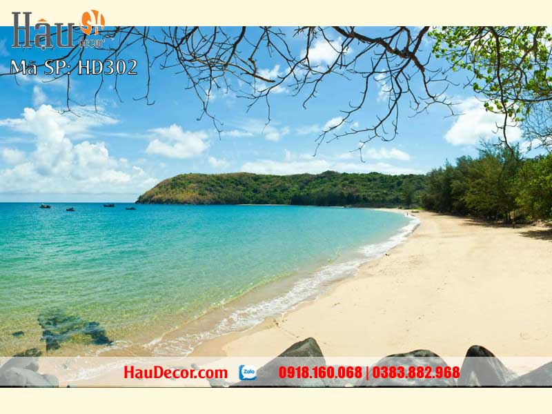Tranh Dán Tường Phong Cảnh Biển HD302