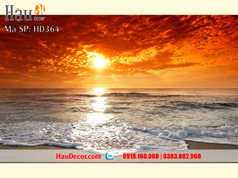 Tranh Dán Tường Phong Cảnh Biển HD364