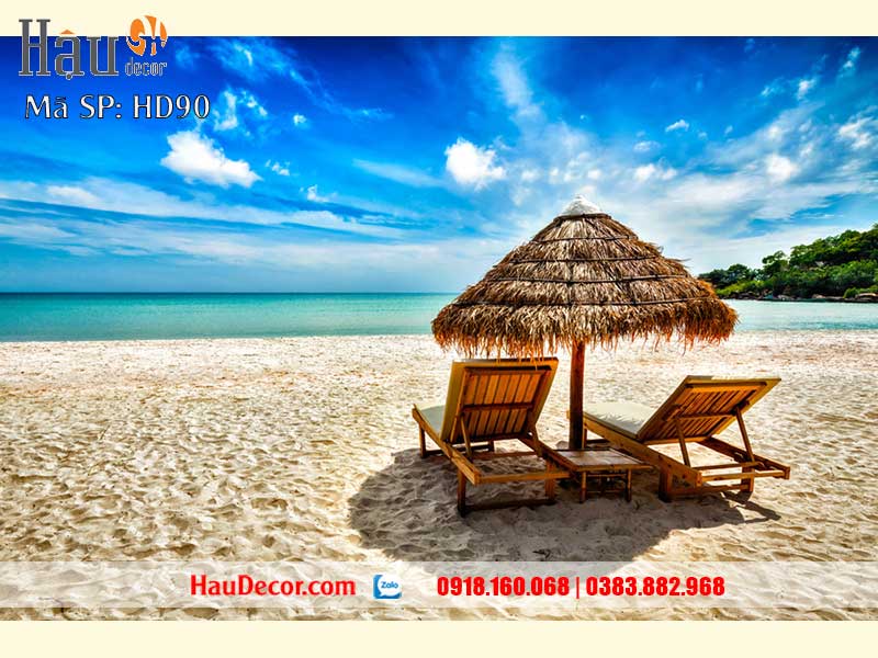 Tranh Dán Tường Phong Cảnh Biển HD90