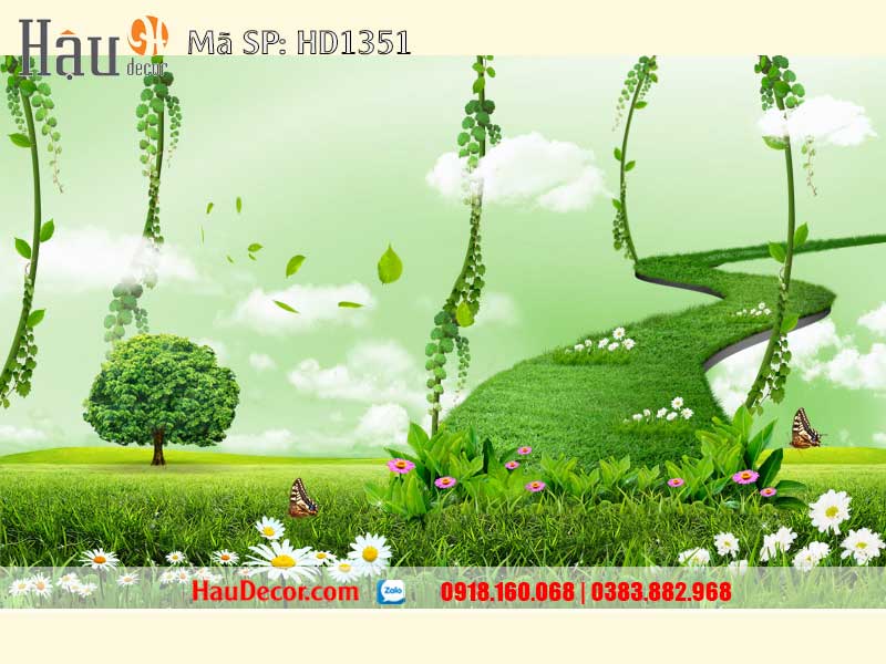 Tranh Dán Tường Con Đường 1351