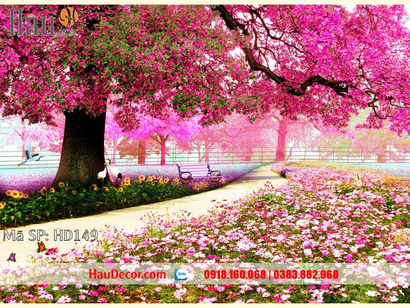 Tranh Dán Tường Con Đường 149