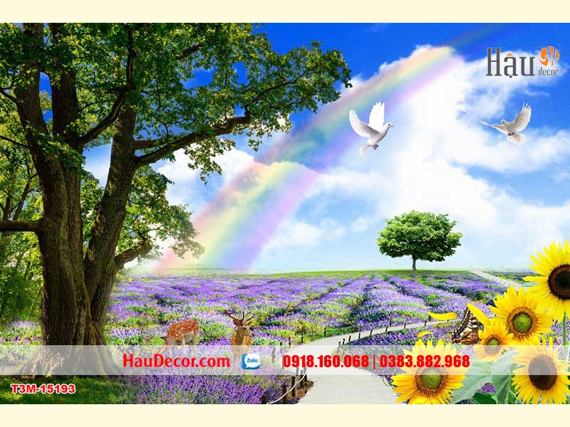 Tranh Dán Tường Con Đường 15193