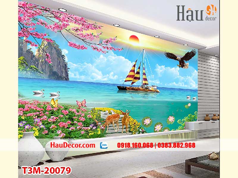 Tranh Dán Tường Con Đường 20097