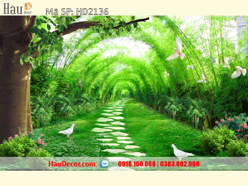 Tranh Dán Tường Con Đường 2136