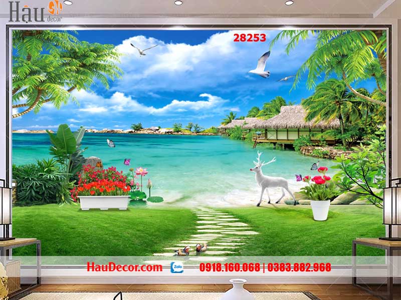 Tranh Dán Tường Con Đường 28253