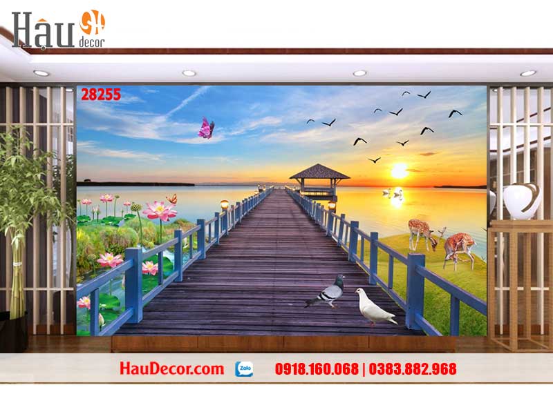 Tranh Dán Tường Con Đường 28255