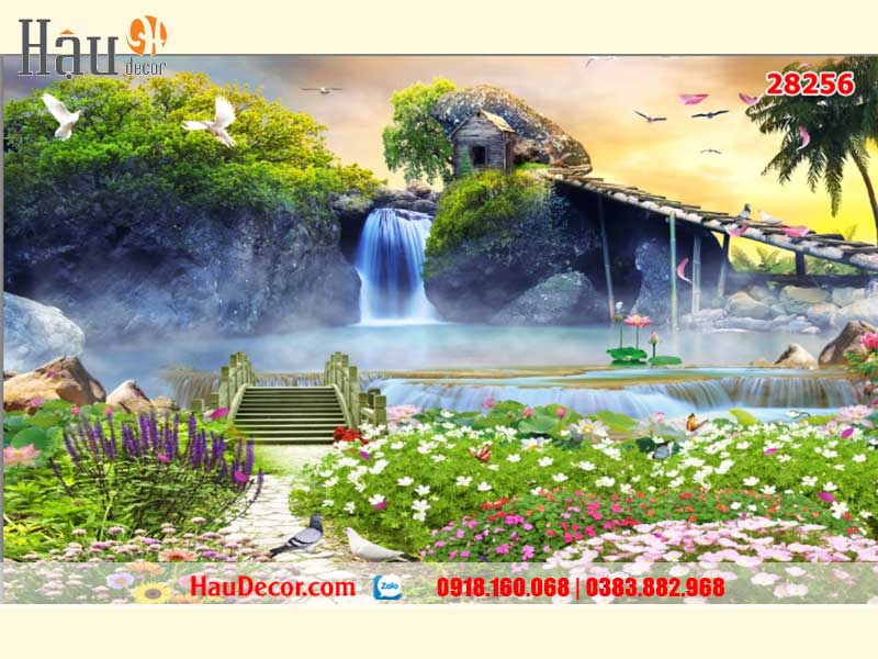 Tranh Dán Tường Con Đường 28256