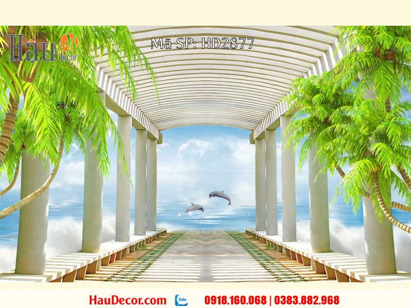 Tranh Dán Tường Con Đường 2877