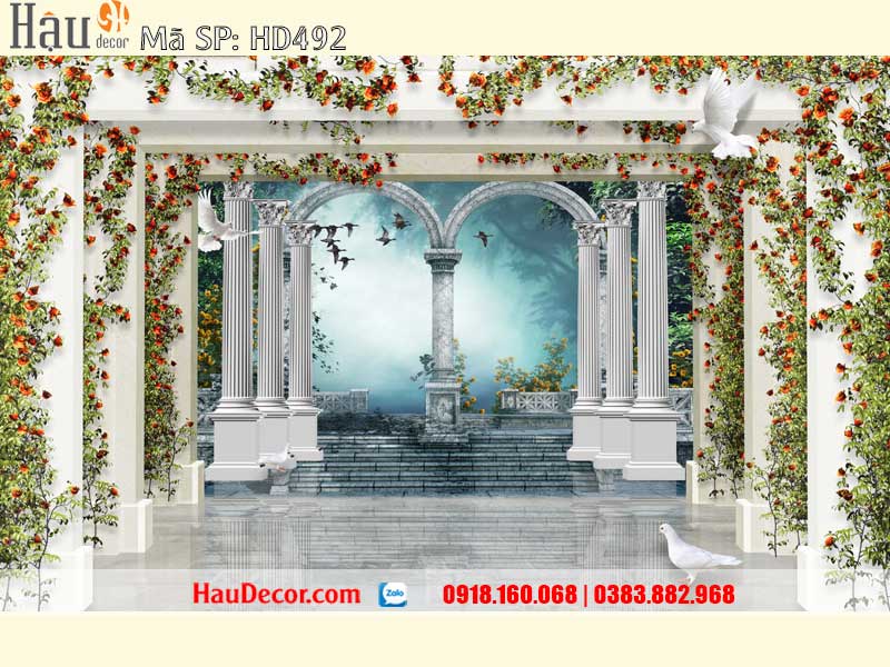 Tranh Dán Tường Con Đường 492