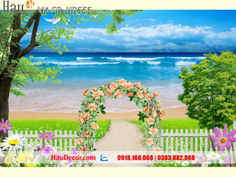 Tranh Dán Tường Con Đường 555